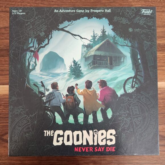 The Goonies Never Say Die Adventure Board Game Complete NEW - Picture 1 of 5